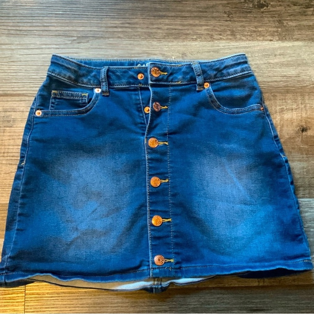 Girls 10/12 Cat and Jack jean skirt